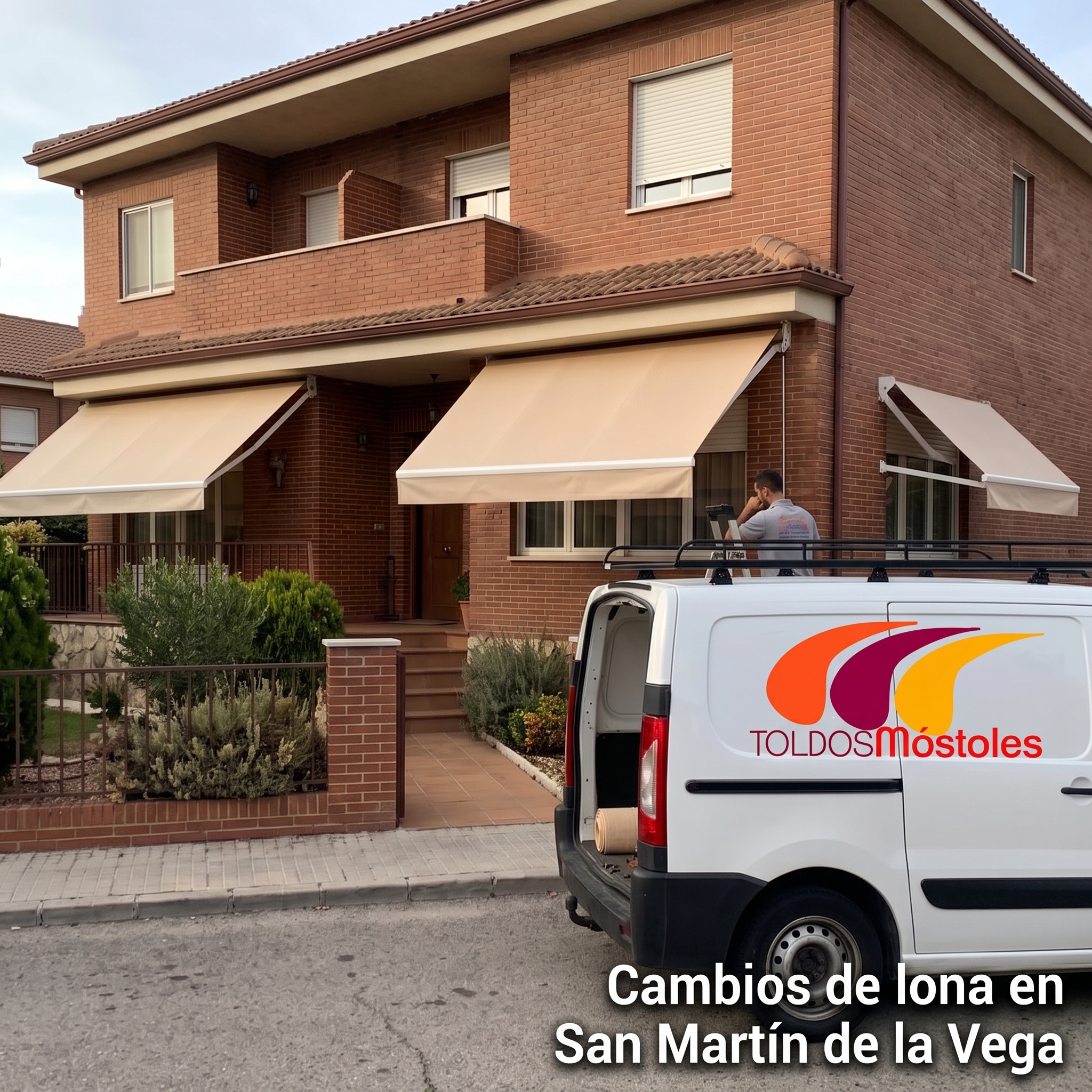 cambios de lona en San Martin de la Vega